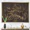 Designart - Glam Gold Chandelier - Modern Glam Canvas in Gold Frame